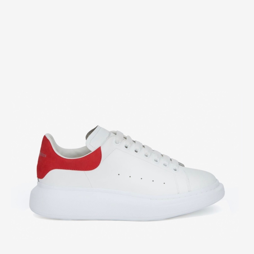 Mens Oversized Alexander McQueen Sneaker Red